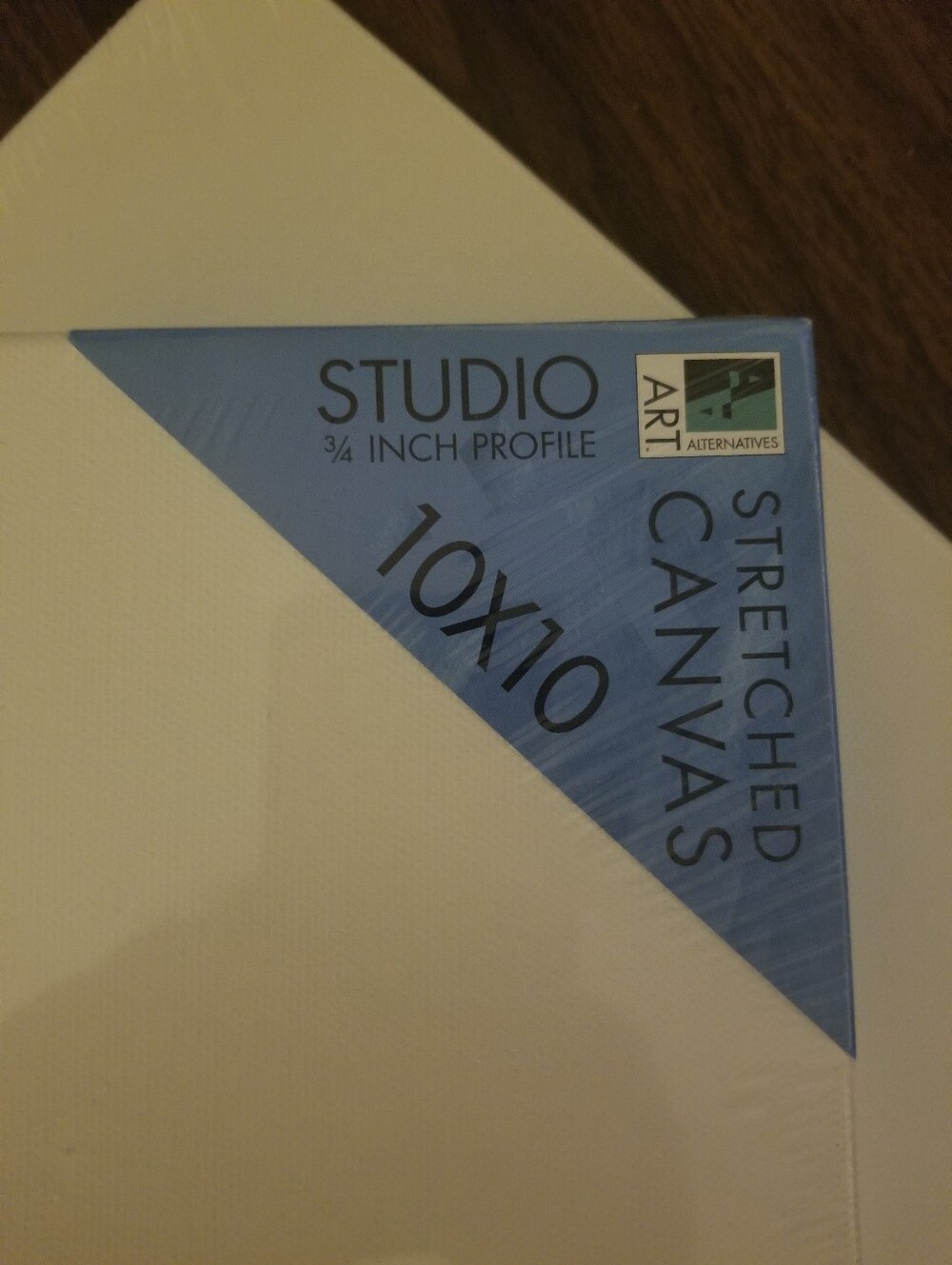 Art Alternatives Studio Stretched Canvas 10x10 Inches - White - 2 Pack